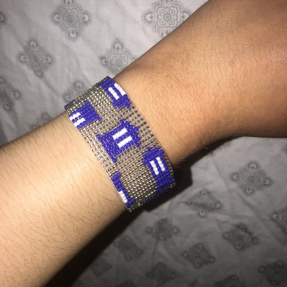 Handmade Tardis Inspired Bracelet